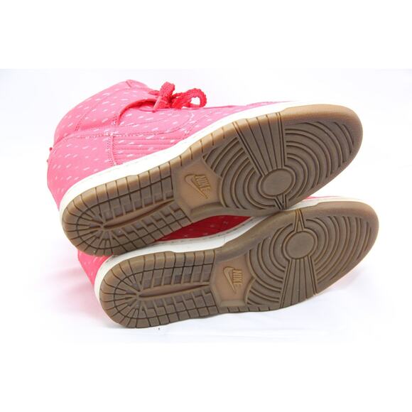 Nike Dunk Sky Hi Print Hidden Wedge Heel Shoes Womens Sz 9 Hyper Red 543258-600 - Picture 5 of 7